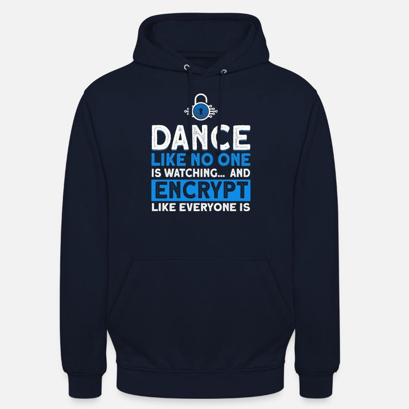 Computerfreak IT Sicherheit Cybersecurity Geschenk - Unisex Hoodie - Navy