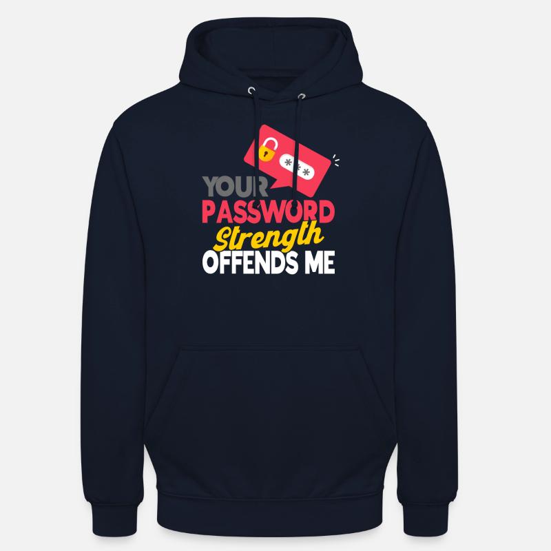 IT Sicherheit Computerfreak Cybersecurity Geschenk - Unisex Hoodie - Navy