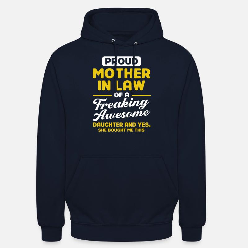 Schwiegermutter Mutter Schwiegermutter - Unisex Hoodie - Navy