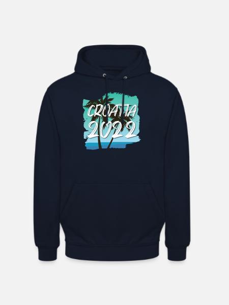Croatia 2022 - Unisex Hoodie - Navy