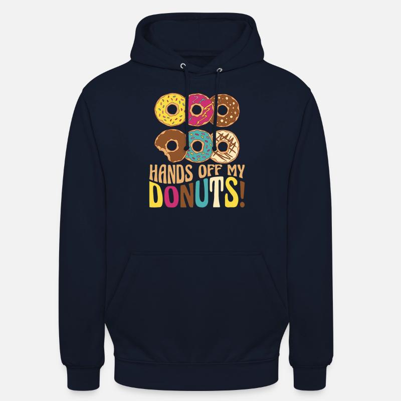 Donut Donuts Candy Bagel - Sweat-shirt à capuche unisexe - marine