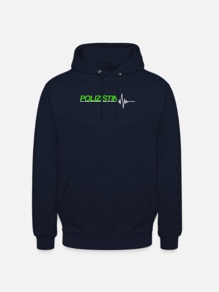 Polizistin - Unisex Hoodie - Navy