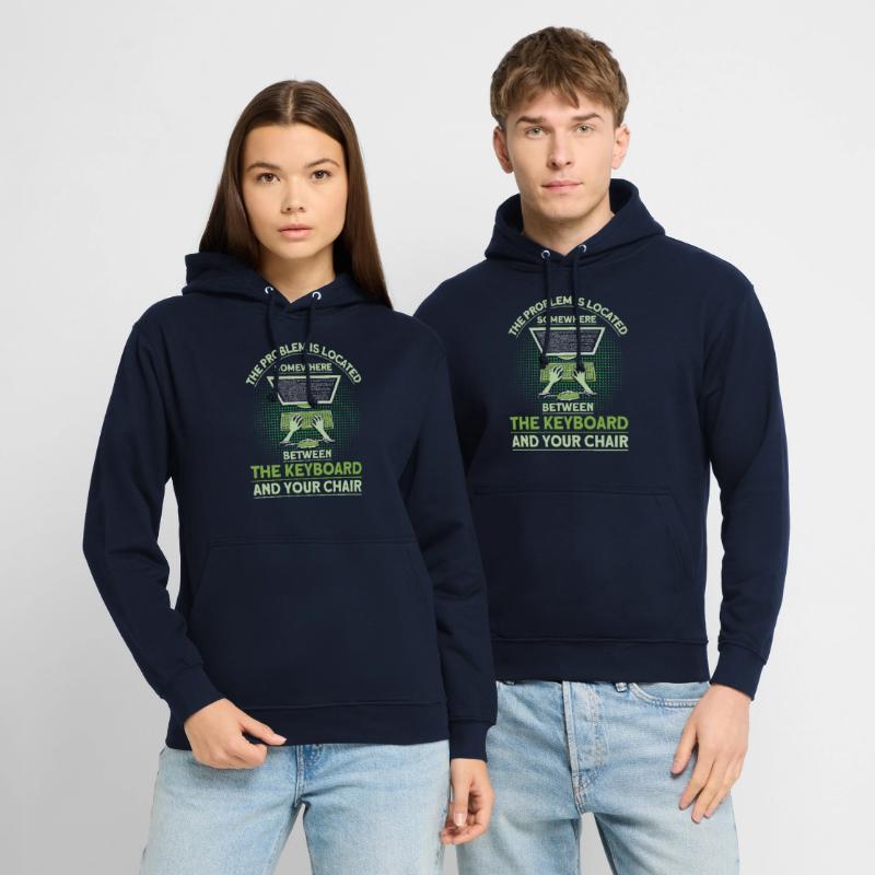 The problem is localized sysadmin Unisex Hoodie
