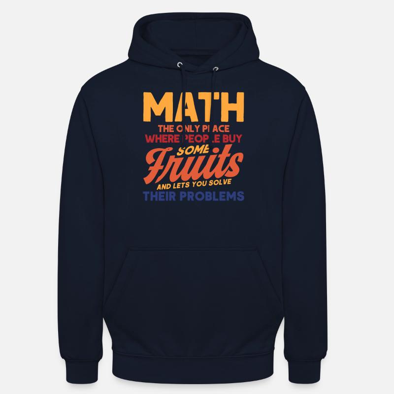 Math Mathematics Science Math Gift - Unisex Hoodie - navy