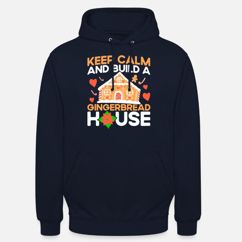 Lebkuchen backen Plätzchen backen Plätzchenbacken - Unisex Hoodie - Navy