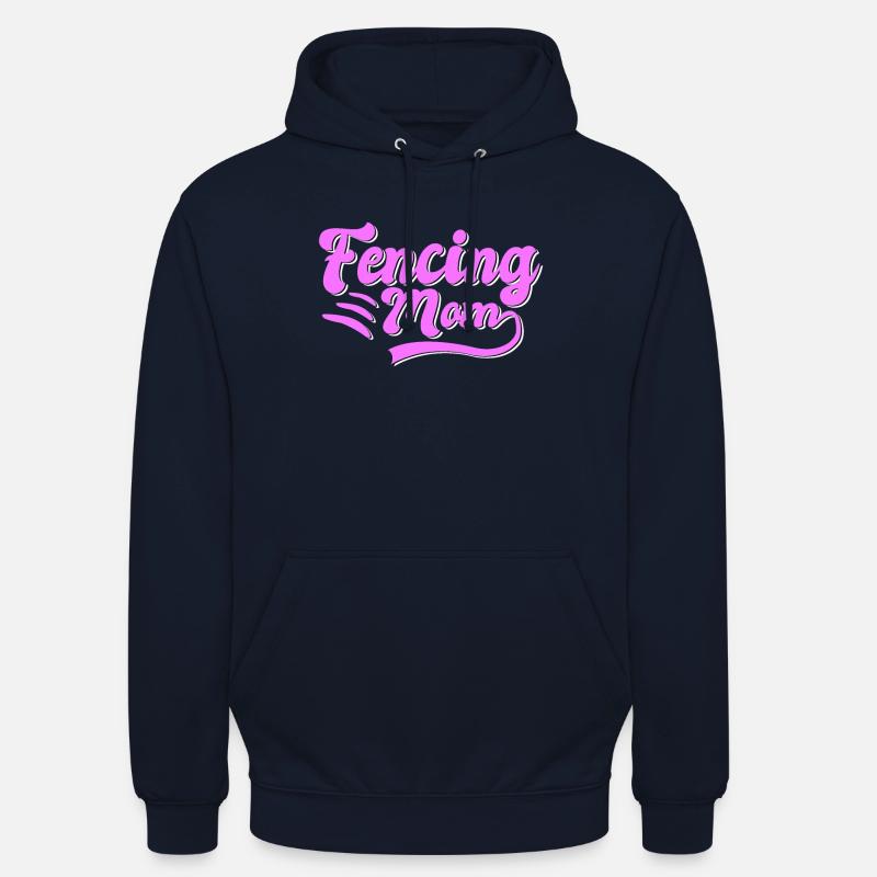Fechten Mama Geschenk - Unisex Hoodie - Navy
