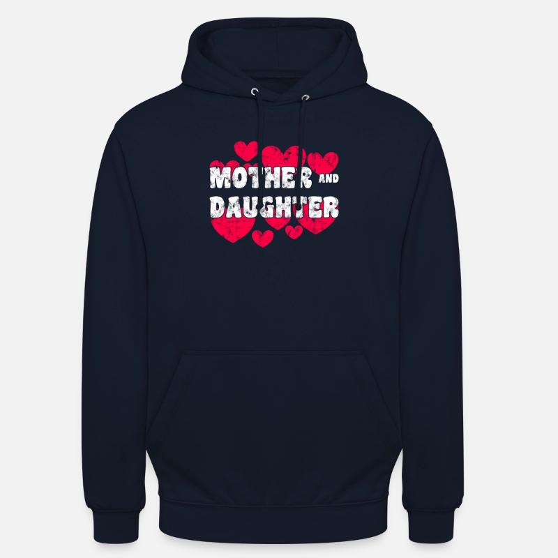 Mutter und Tochter - Unisex Hoodie - Navy