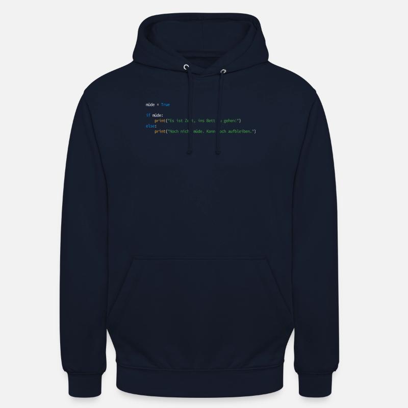 Programmierer Informatiker Nerd Softwareingenieur - Unisex Hoodie - Navy
