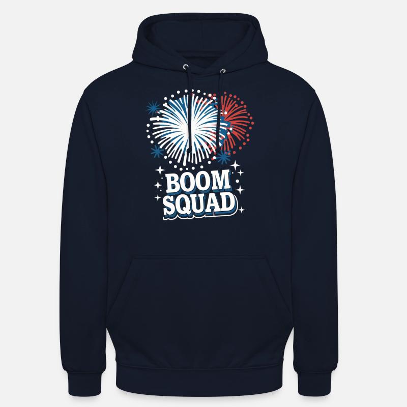 Pyrotechnie Feux d’artifice Pyrotechnie - Sweat-shirt à capuche unisexe - marine