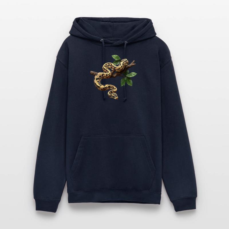 Roi Python Serpents Amoureux Terrarium Python Sweat-shirt à capuche unisexe