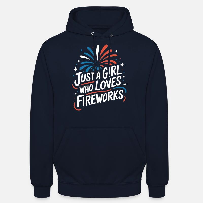 Pyrotechnie Feux d’artifice Pyrotechnie - Sweat-shirt à capuche unisexe - marine