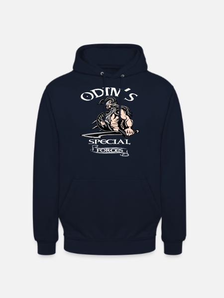 Wikinger Odin Walhalla Krieger - Unisex Hoodie - Navy