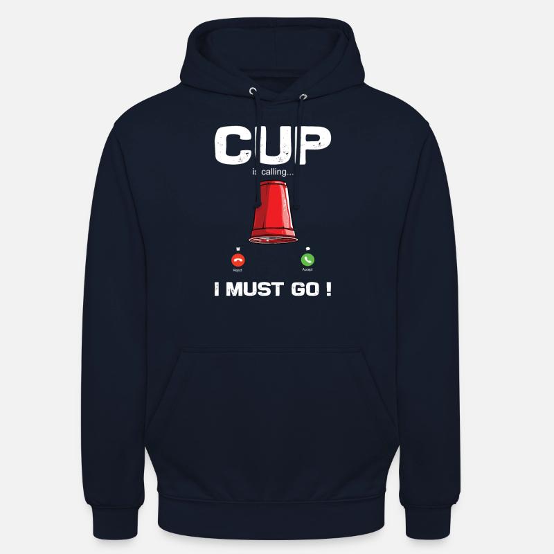 Empilage de gobelets Speed Stacker - Sweat-shirt à capuche unisexe - marine
