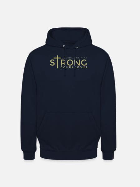 Stark, Mutig, Christlich - Unisex Hoodie - Navy