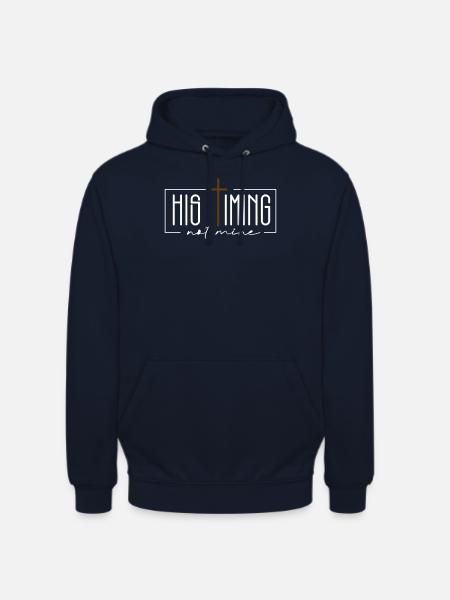 Kreuz - Christlich - Gott - Unisex Hoodie - Navy