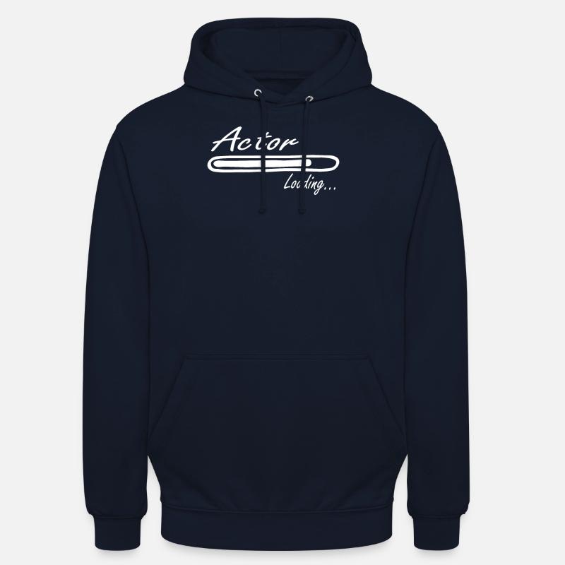 Actor Loading Tee Shirt - Unisex Hoodie - Navy