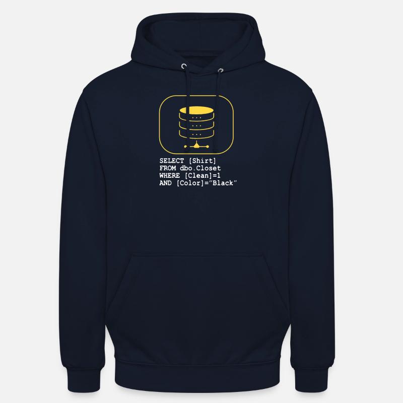 Code de base de données SQL Sarcasm Developer Gift Sweat-shirt à capuche unisexe
