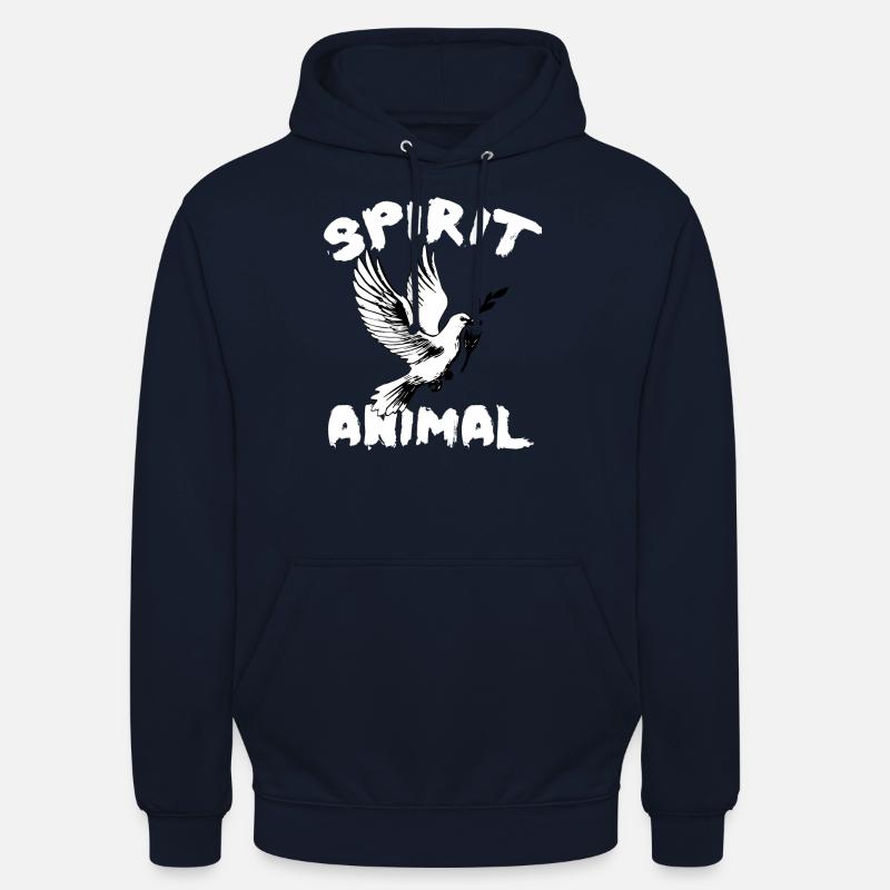 DOVE - Sweat-shirt à capuche unisexe - marine