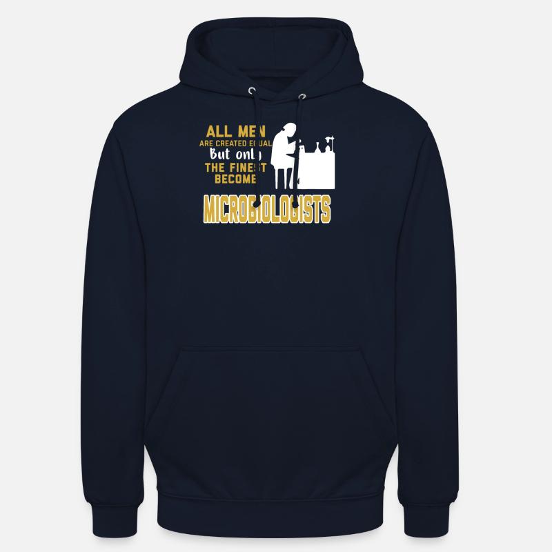 Thé de microbiologiste drôle - Sweat-shirt à capuche unisexe - marine
