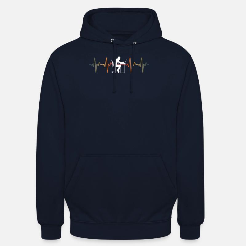 Vintage Web Developer Tshirt - Unisex Hoodie - Navy