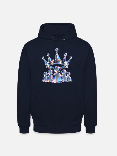 Glaskrone Crew - Unisex Hoodie - Navy