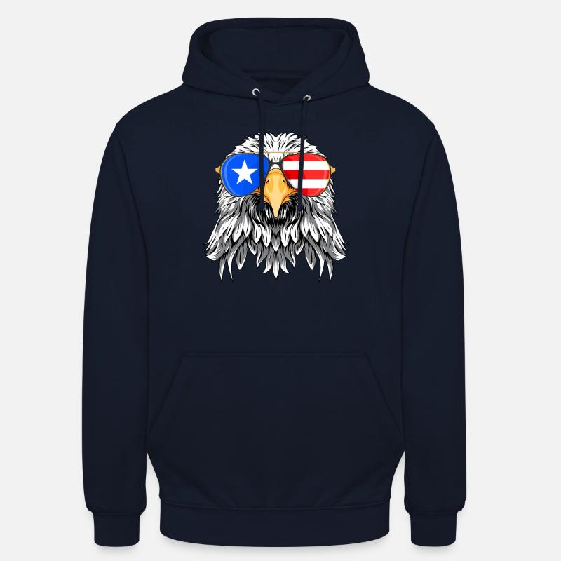 Puerto Rico - Sudadera con capucha unisex - azul marino