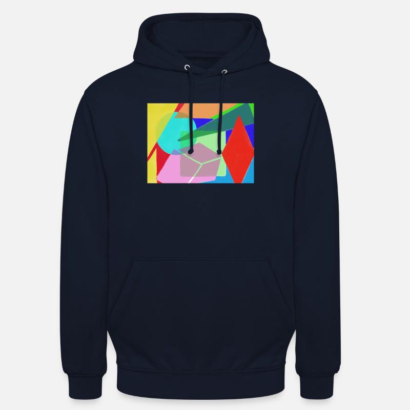 Universe code - Sweat-shirt à capuche unisexe - marine