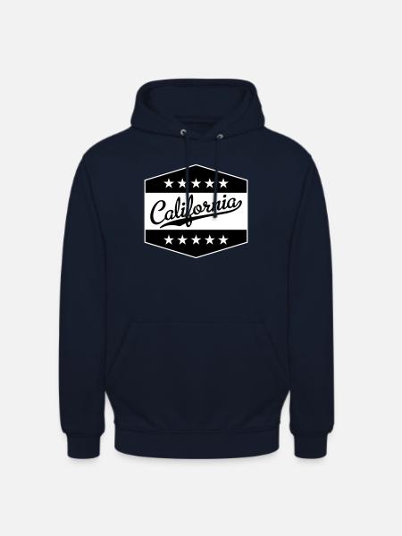 California - Unisex Hoodie - Navy