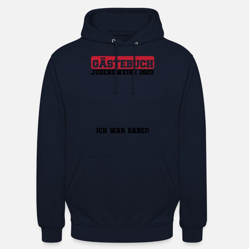 Jugendweihe 2023 Mädchen Junge - Unisex Hoodie - Navy