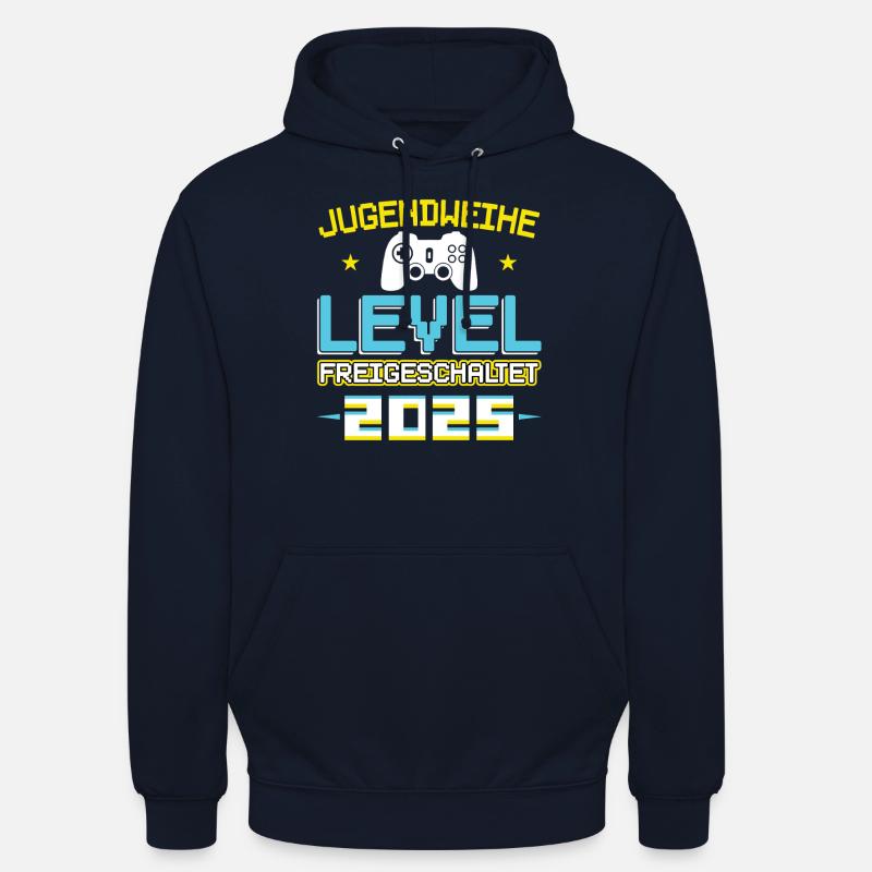 Jugendweihe 2025 Mädchen Junge - Unisex Hoodie - Navy