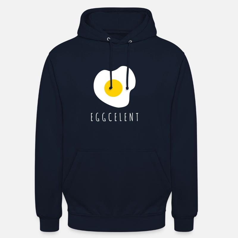 Egg Egg Fried Egg - Sweat-shirt à capuche unisexe - marine