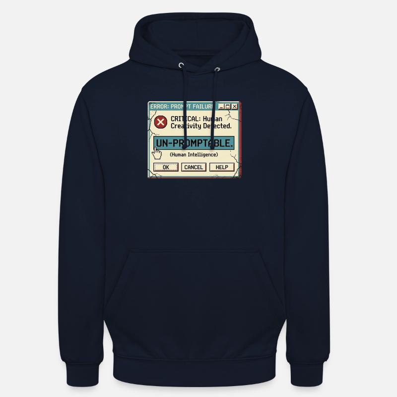 Non sollicité - Sweat-shirt à capuche unisexe - marine