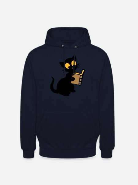 The book - Unisex Hoodie - navy