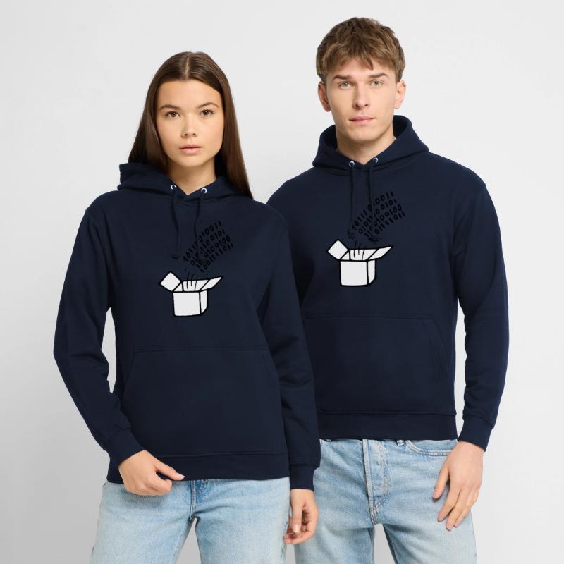 OpenSource Code Sweat-shirt à capuche unisexe