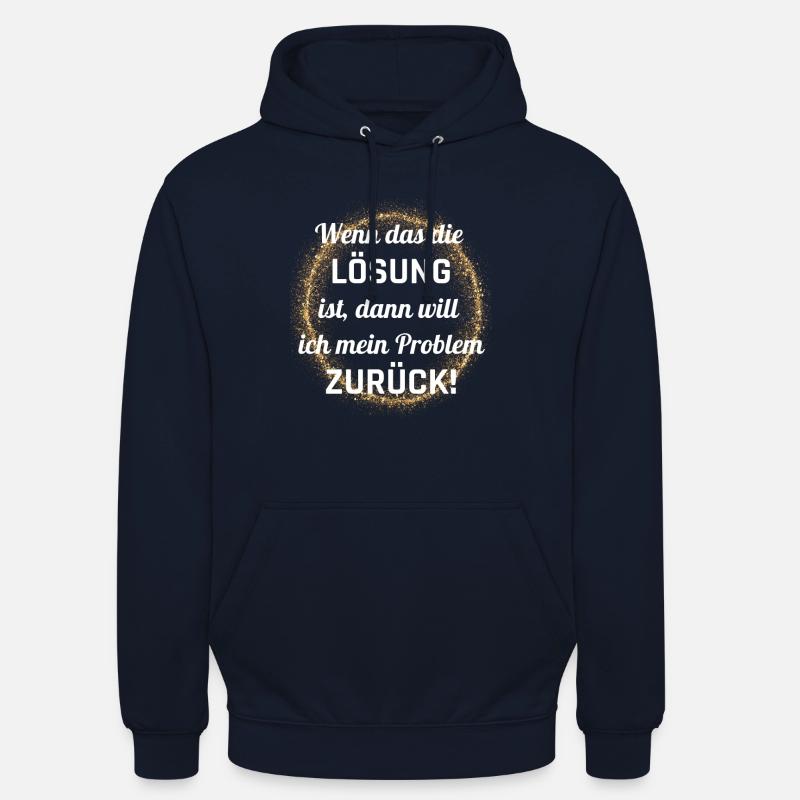 Problem - Unisex Hoodie - Navy