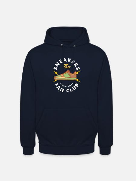 Fanclub-Sneaker - Unisex Hoodie - Navy