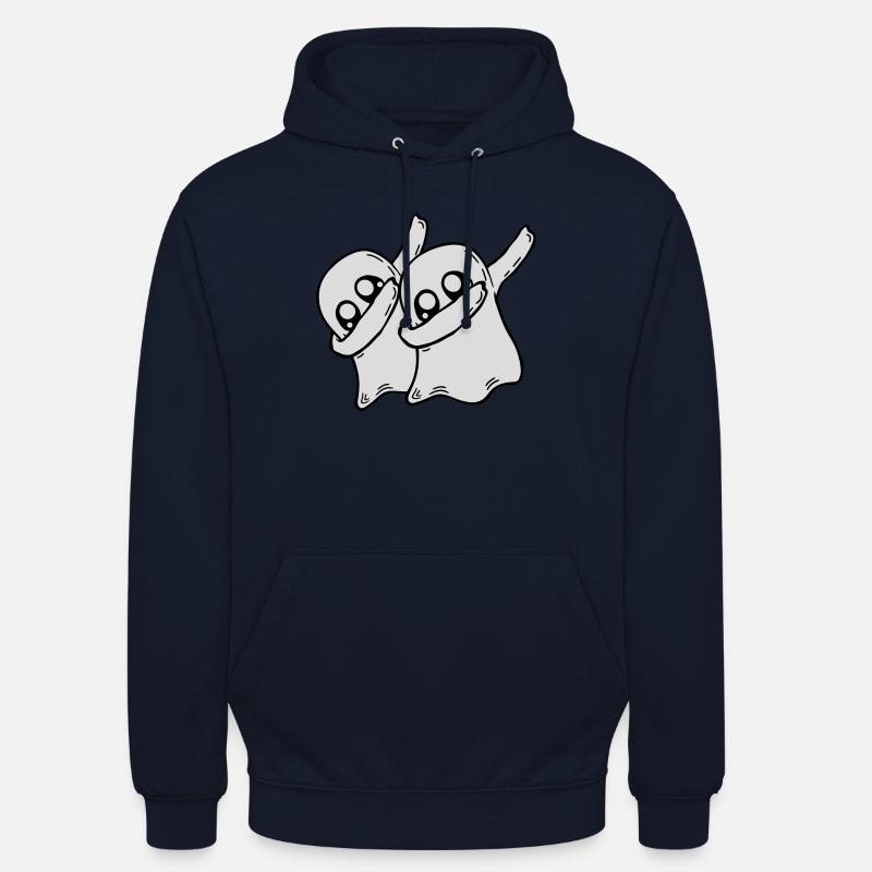 2 Dabbing Ghosts Friends - Sweat-shirt à capuche unisexe - marine