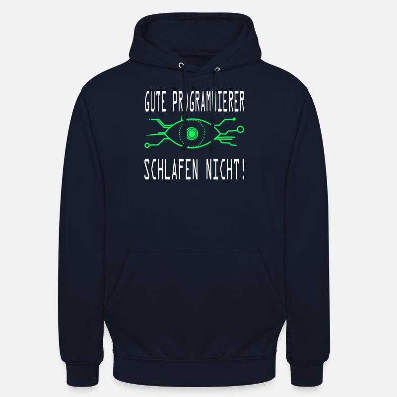Computerarbeit Programmierung Coding - Unisex Hoodie - Navy