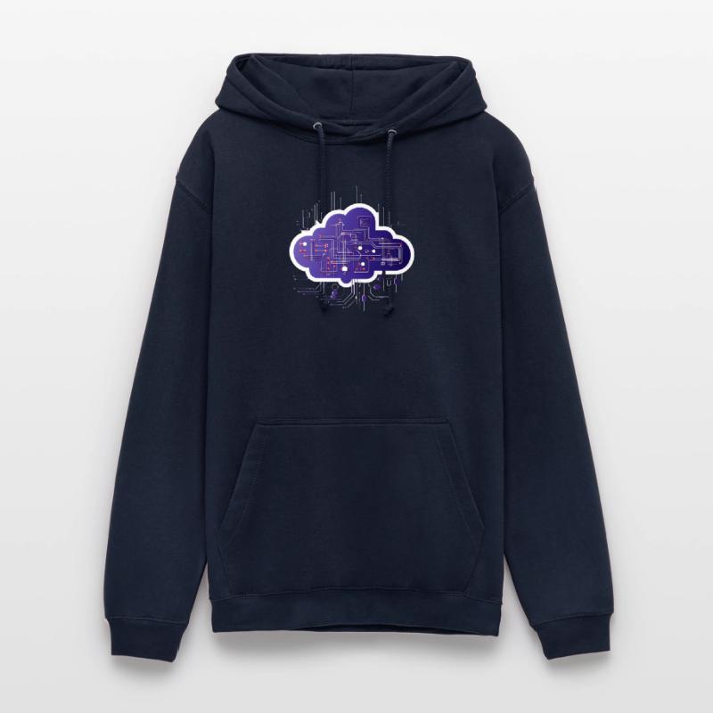 Cloud Computing Computer Electronics Circuit Sweat-shirt à capuche unisexe