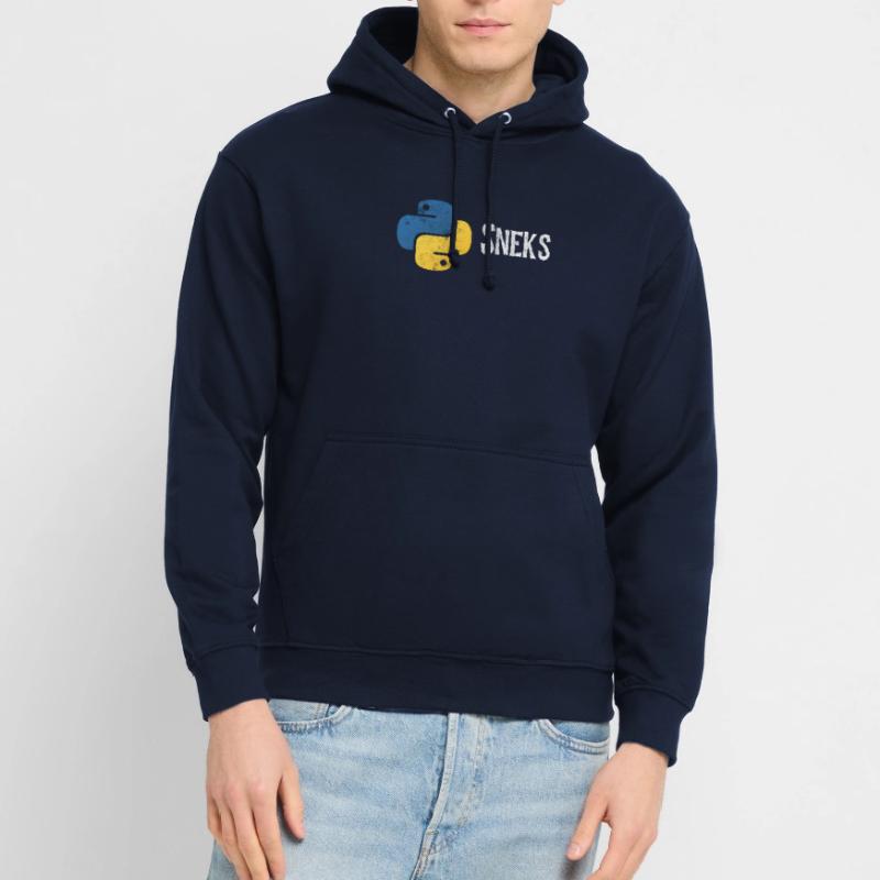Programmation drôle de programmeur Python en détresse Sweat-shirt à capuche unisexe
