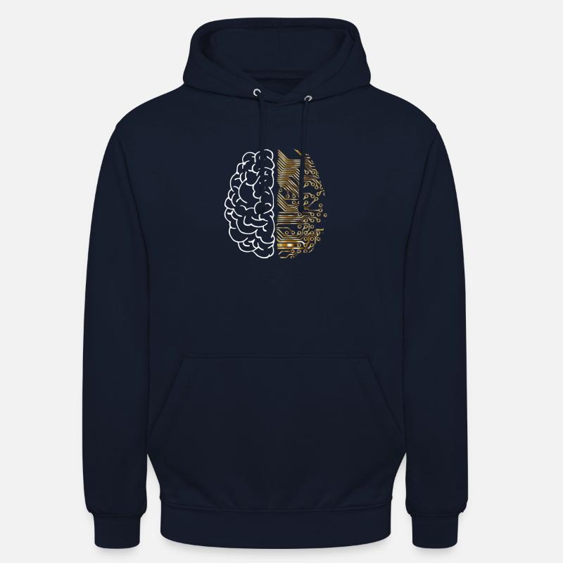 Machine Learning Shirt - Deep Learning und KI - Unisex Hoodie - Navy