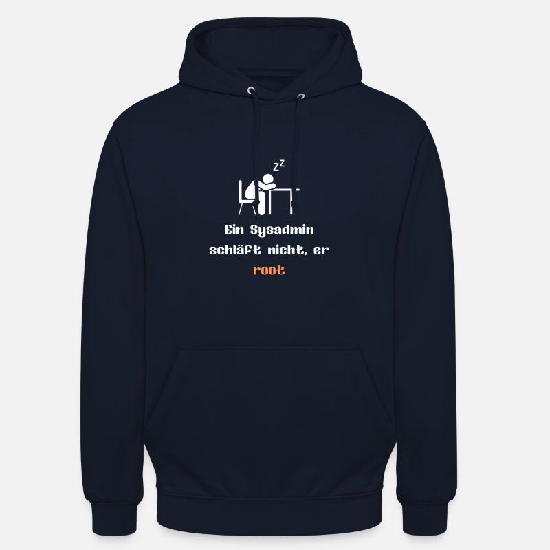 Admin / Informatiker / Computer / Programmierer - Unisex Hoodie - Navy