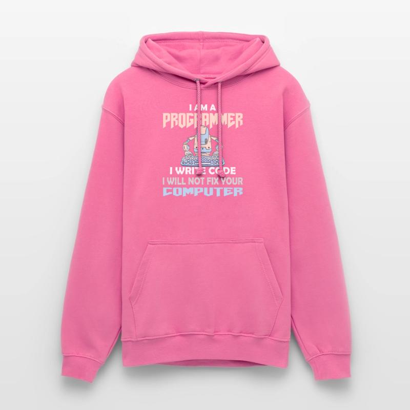 CODER HACKER PROGRAMMATEUR Sweat-shirt à capuche unisexe