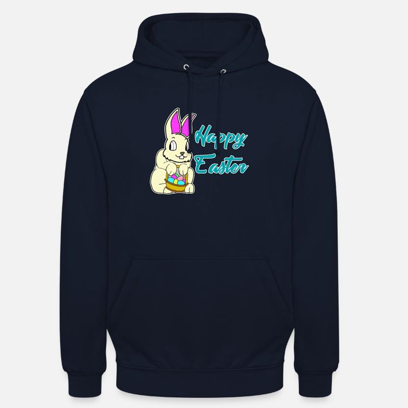 Joyeuses Pâques - Joyeuses Pâques - Sweat-shirt à capuche unisexe - marine