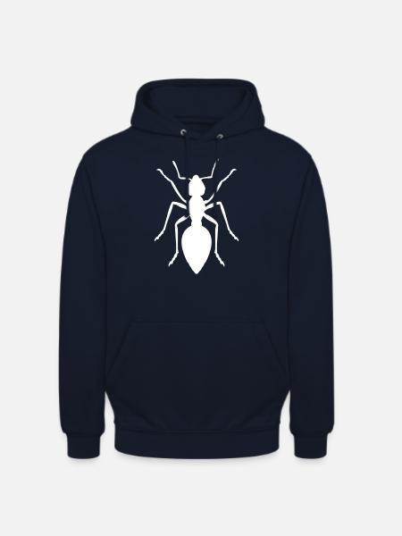 Ameise - Design mit Ameisen - Unisex Hoodie - Navy