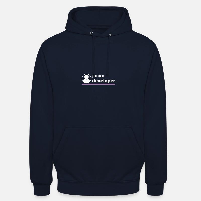 Junior Developer - Sweat-shirt à capuche unisexe - marine