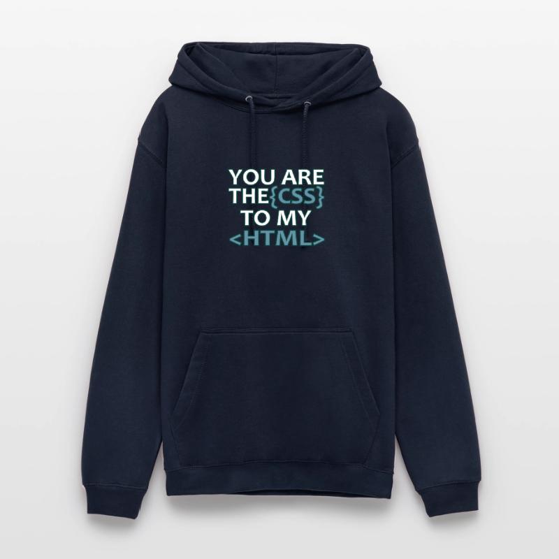 Web developer CSS HTML Informatik Funny gift Unisex Hoodie