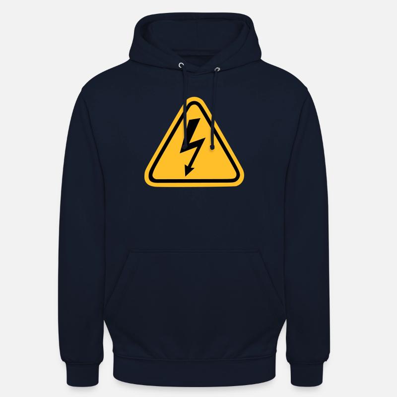 Flash - Sweat-shirt à capuche unisexe - marine