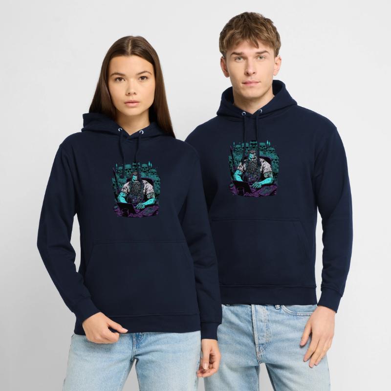 Admin Wiking programs computers Unisex Hoodie