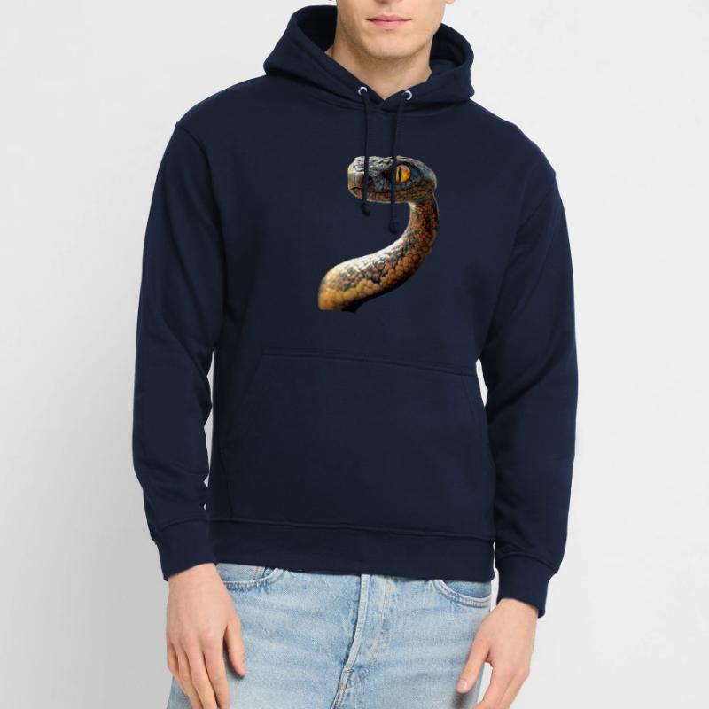 Snake Python Cobra Mamba Rattlesnake Snake Unisex Hoodie